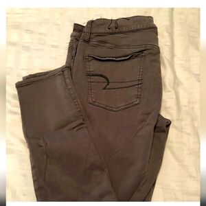 Sateen AE American Eagle Outfitters Jeggings Size 8